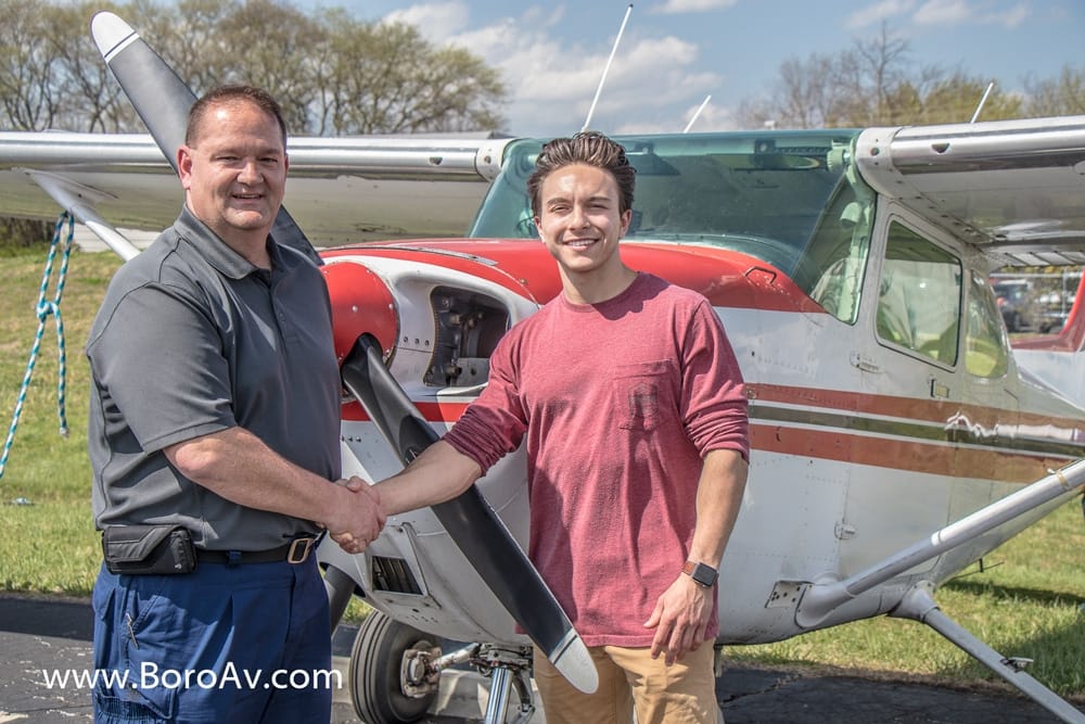 TOM TIPPIN, SON OF AARON TIPPEN, EARNS PRIVATE PILOT LICENSE AT MURFREESBORO AVIATION