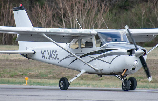 Cessna C152 Track N89539 on Radar - Fleet