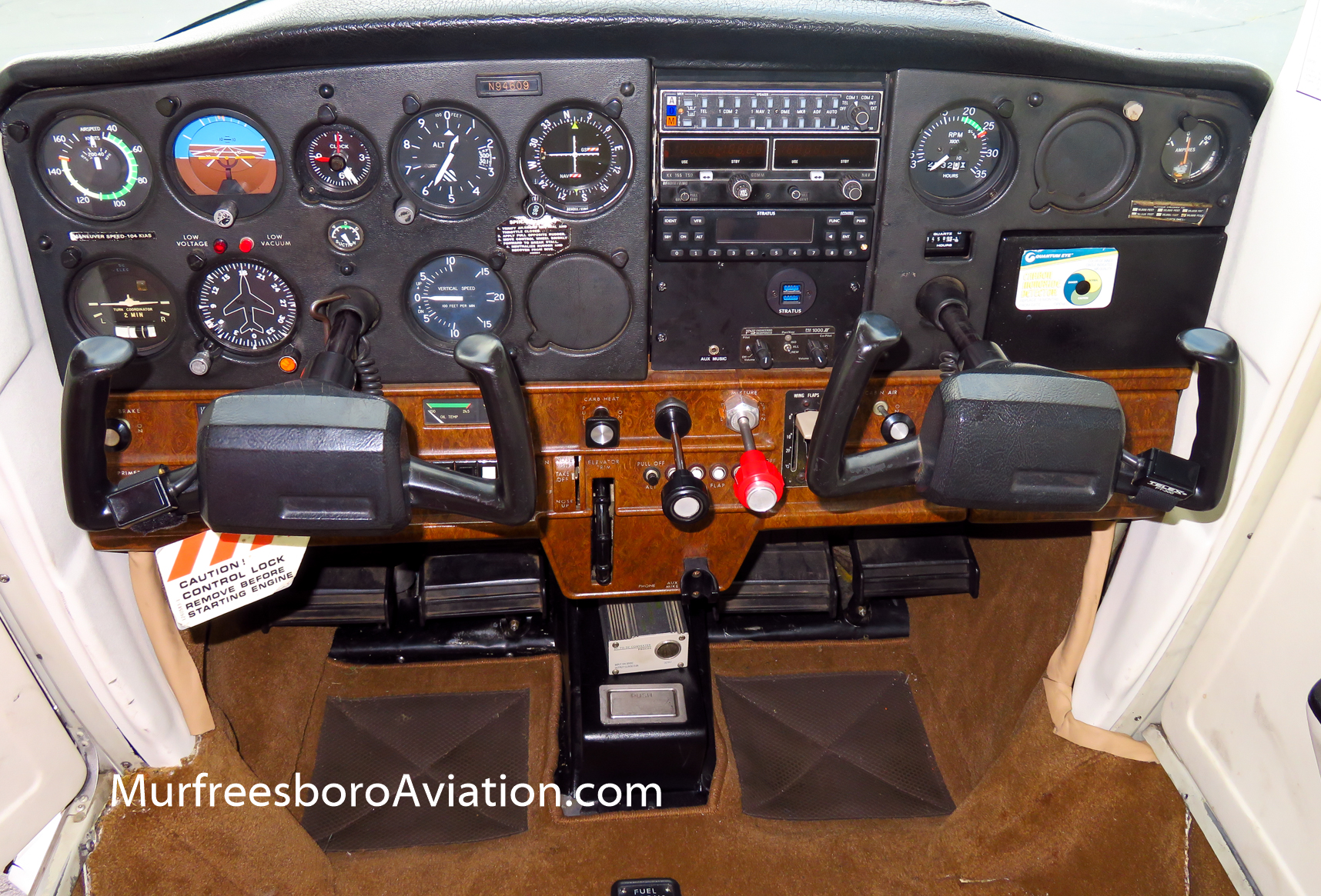 Cessna C152 Track N89539 on Radar - Fleet