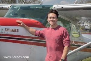 TOM TIPPIN, SON OF AARON TIPPEN, EARNS PRIVATE PILOT LICENSE AT MURFREESBORO AVIATION