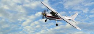Cessna in the Air